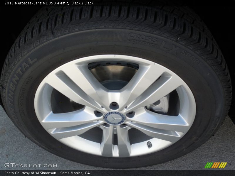 Black / Black 2013 Mercedes-Benz ML 350 4Matic