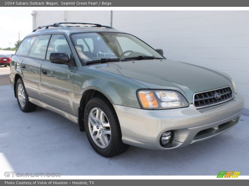 Front 3/4 View of 2004 Outback Wagon