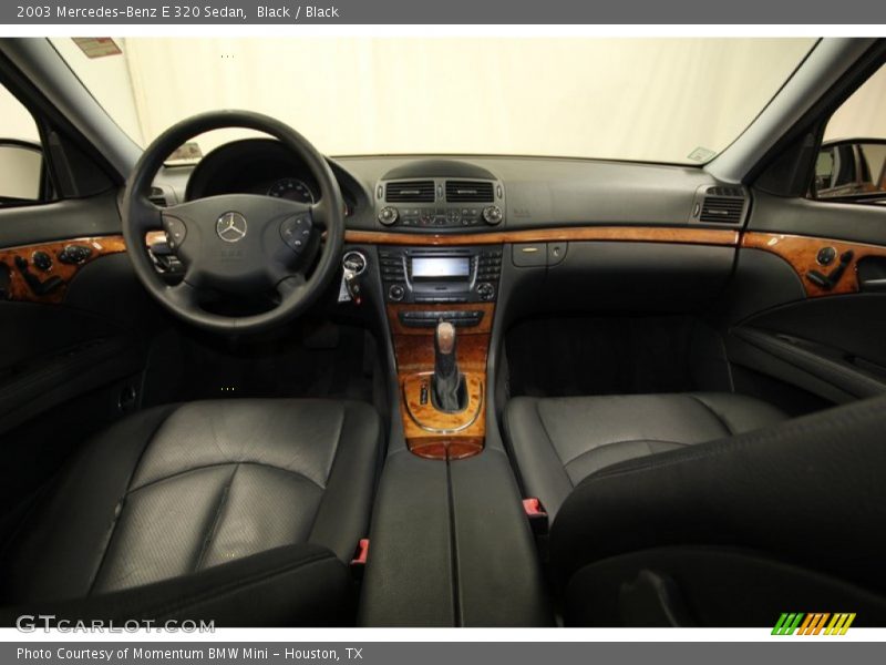 Black / Black 2003 Mercedes-Benz E 320 Sedan