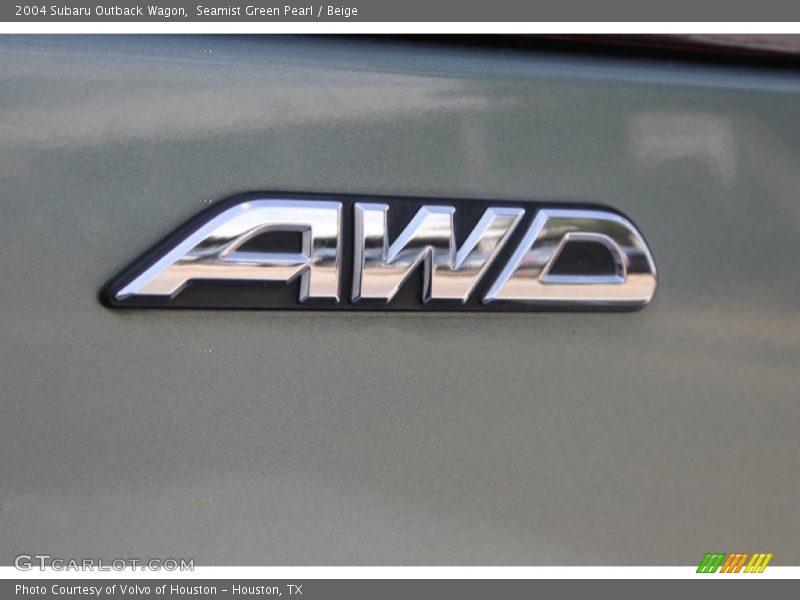 Seamist Green Pearl / Beige 2004 Subaru Outback Wagon
