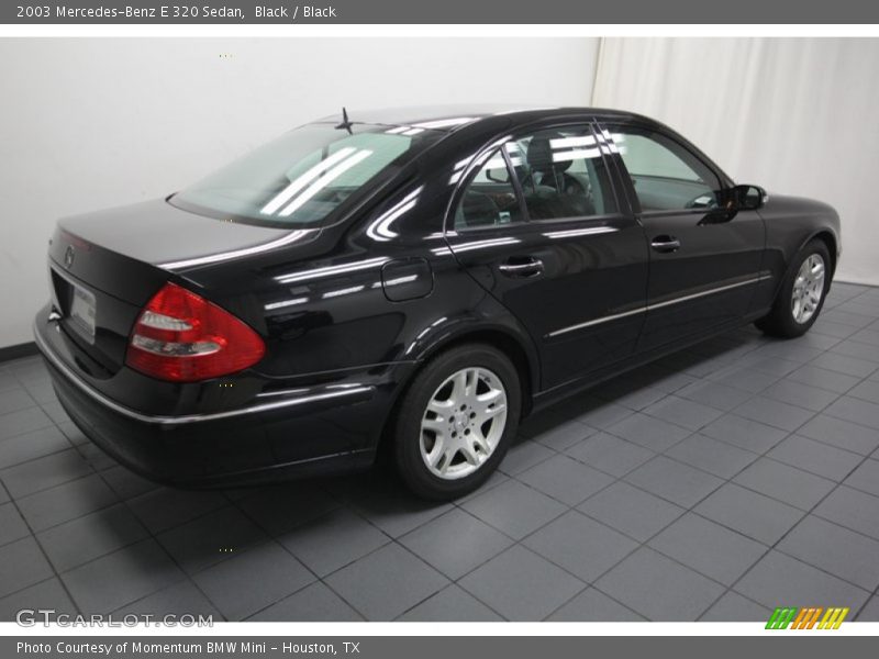 Black / Black 2003 Mercedes-Benz E 320 Sedan