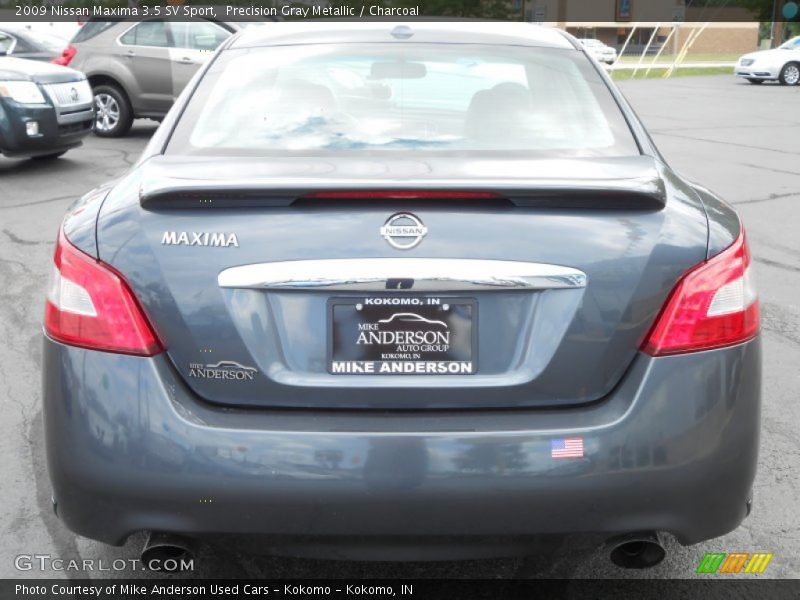 Precision Gray Metallic / Charcoal 2009 Nissan Maxima 3.5 SV Sport