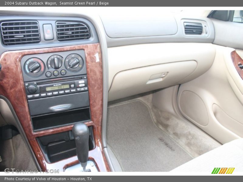 Seamist Green Pearl / Beige 2004 Subaru Outback Wagon