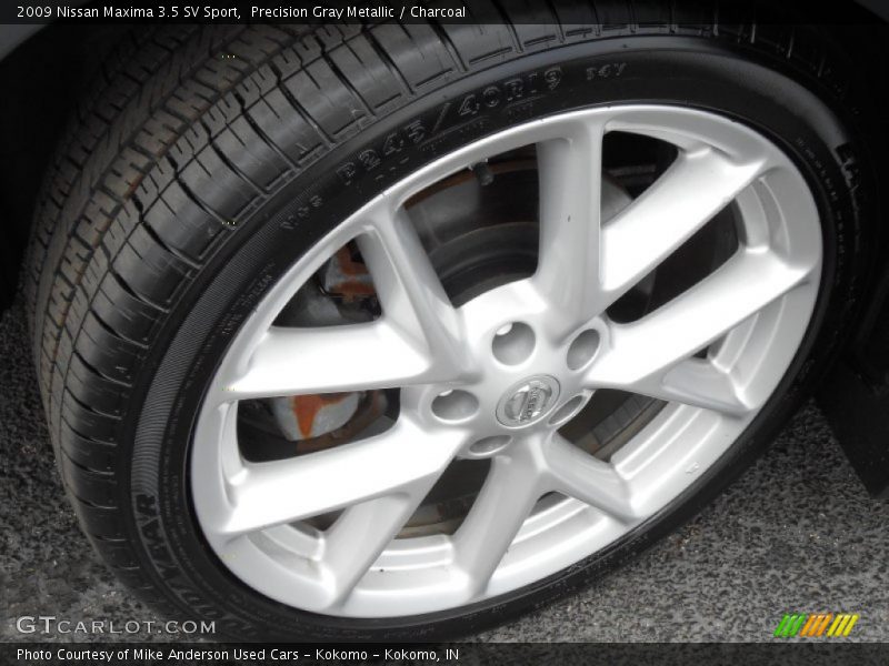 Precision Gray Metallic / Charcoal 2009 Nissan Maxima 3.5 SV Sport