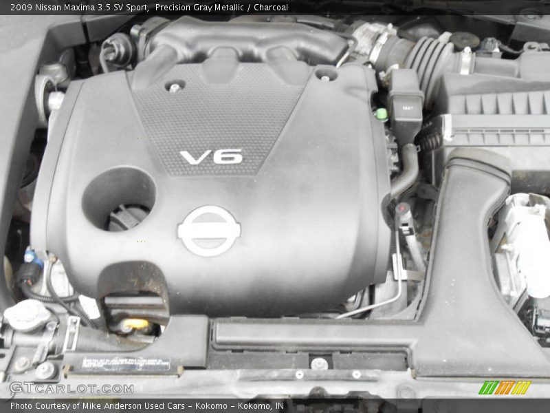 Precision Gray Metallic / Charcoal 2009 Nissan Maxima 3.5 SV Sport