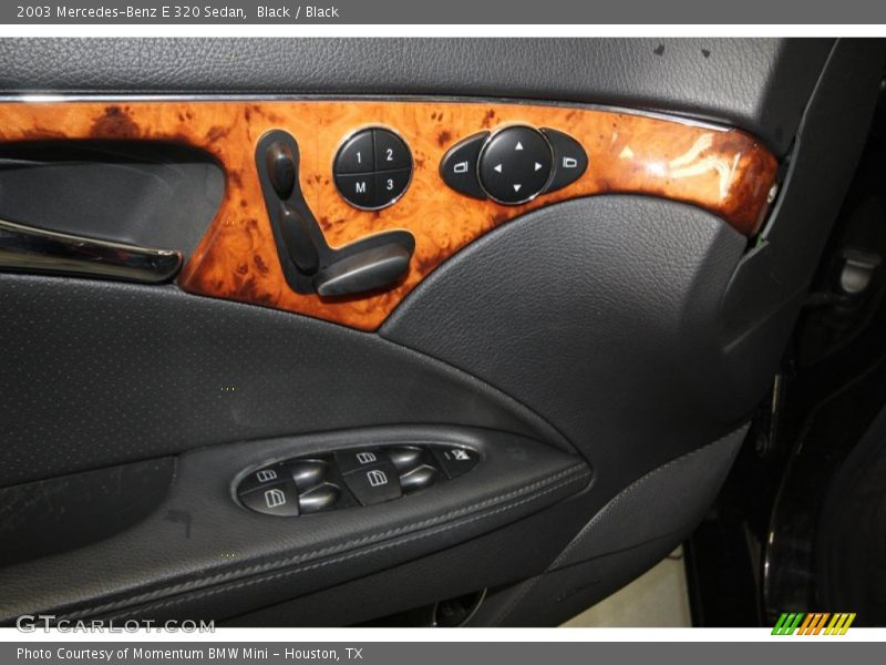 Black / Black 2003 Mercedes-Benz E 320 Sedan