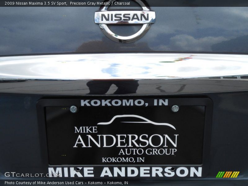 Precision Gray Metallic / Charcoal 2009 Nissan Maxima 3.5 SV Sport