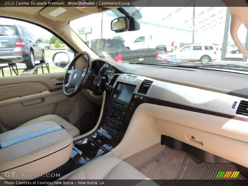 White Diamond / Cashmere/Cocoa 2010 Cadillac Escalade Premium