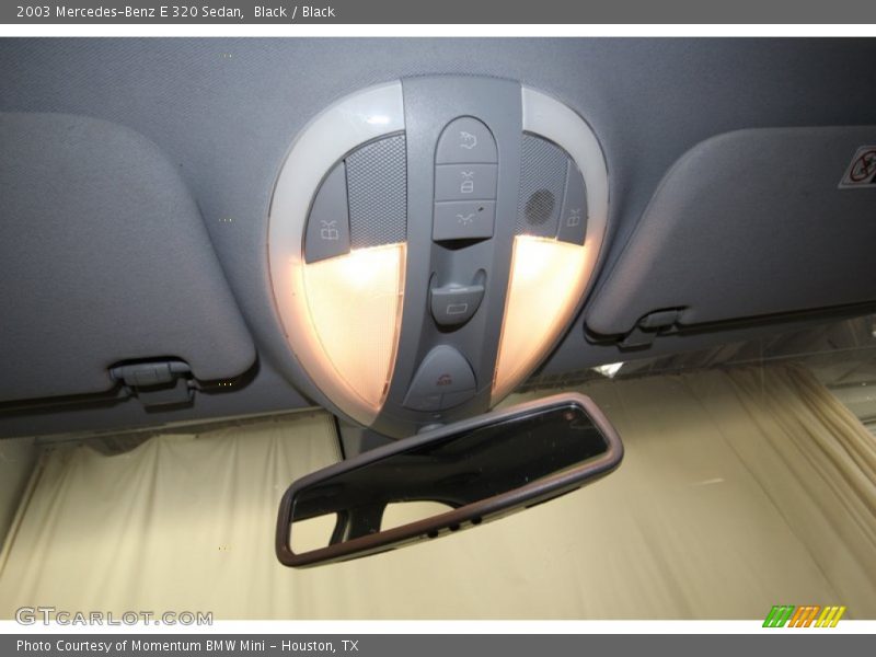 Black / Black 2003 Mercedes-Benz E 320 Sedan