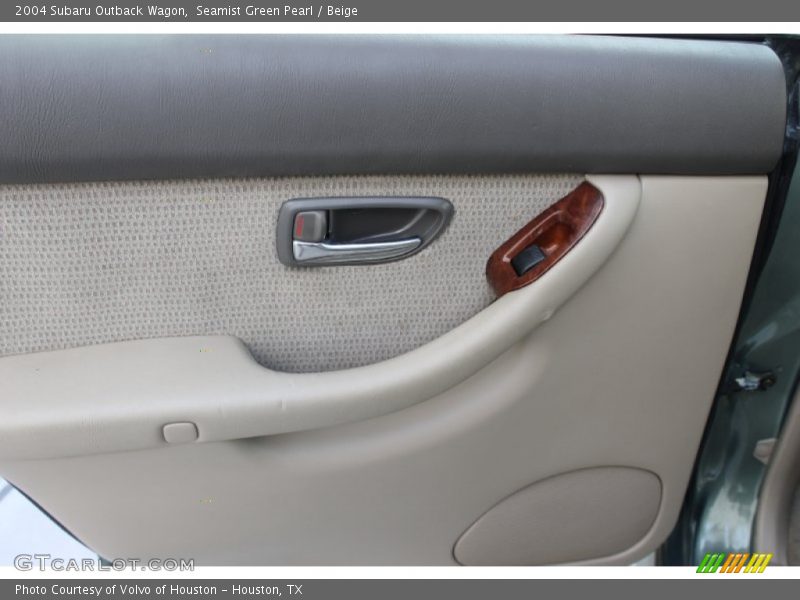 Seamist Green Pearl / Beige 2004 Subaru Outback Wagon
