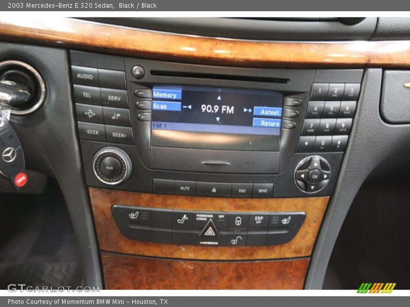 Black / Black 2003 Mercedes-Benz E 320 Sedan