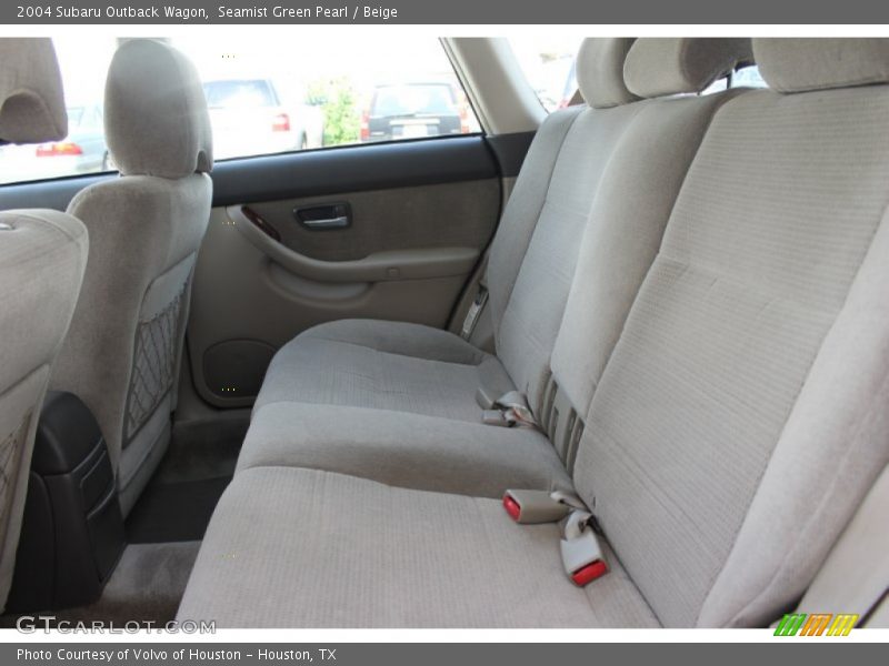 Seamist Green Pearl / Beige 2004 Subaru Outback Wagon
