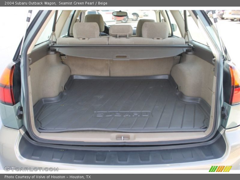 Seamist Green Pearl / Beige 2004 Subaru Outback Wagon