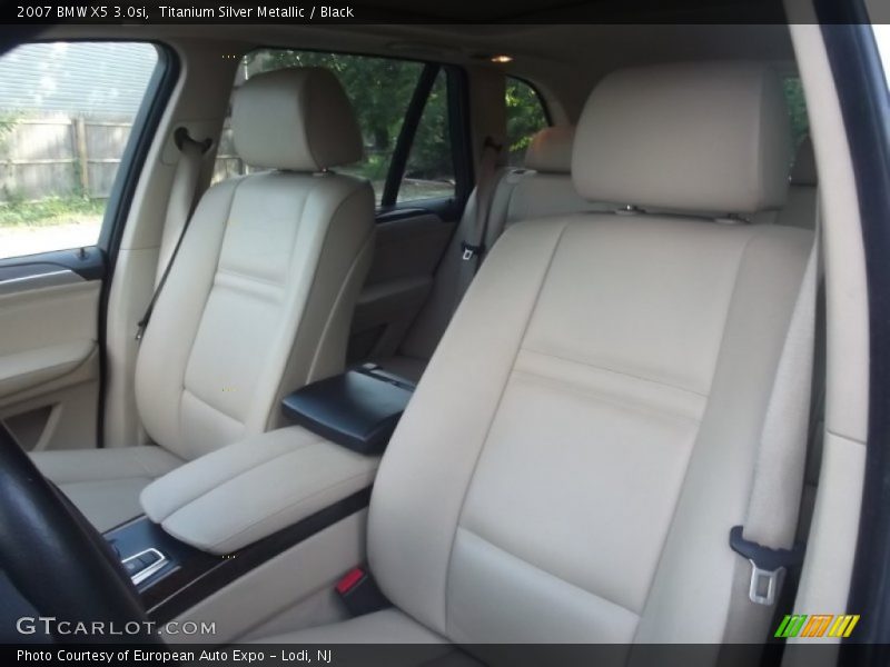Titanium Silver Metallic / Black 2007 BMW X5 3.0si
