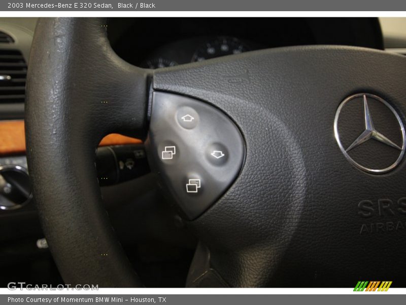 Black / Black 2003 Mercedes-Benz E 320 Sedan