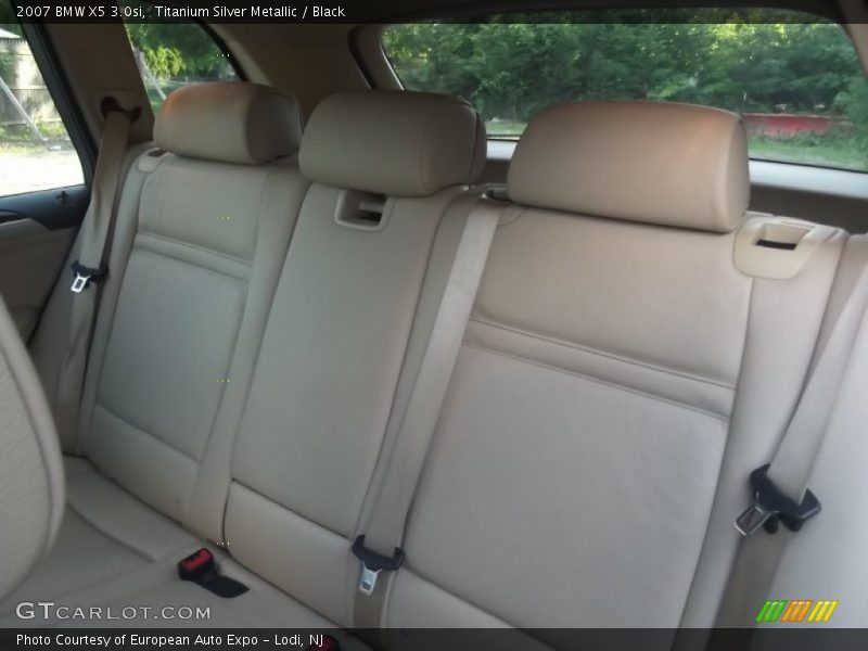 Titanium Silver Metallic / Black 2007 BMW X5 3.0si