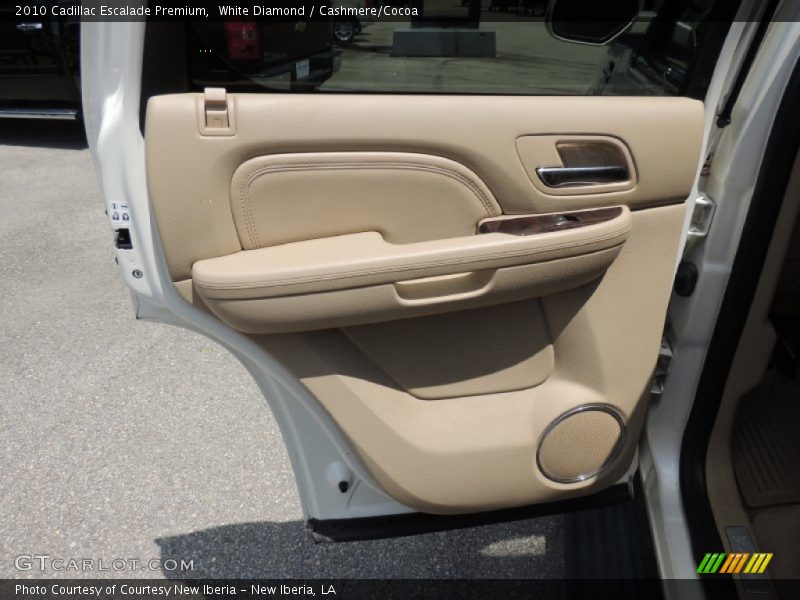 White Diamond / Cashmere/Cocoa 2010 Cadillac Escalade Premium