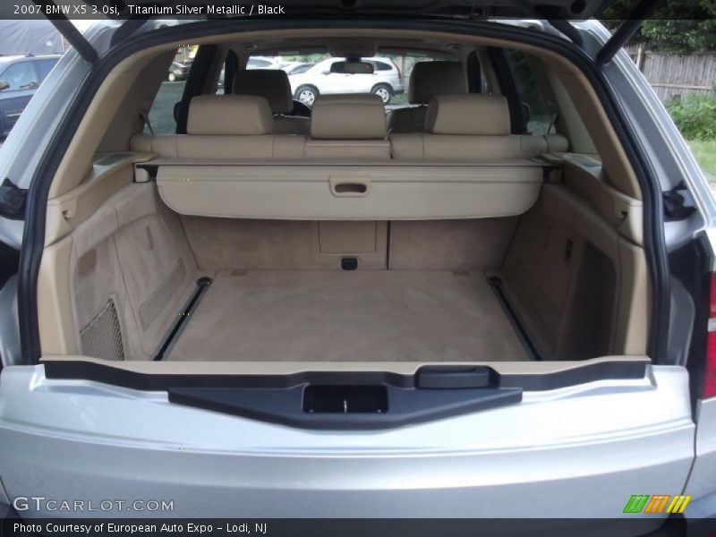 Titanium Silver Metallic / Black 2007 BMW X5 3.0si