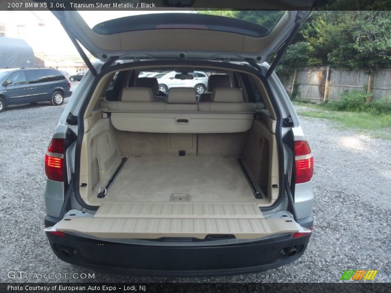 Titanium Silver Metallic / Black 2007 BMW X5 3.0si