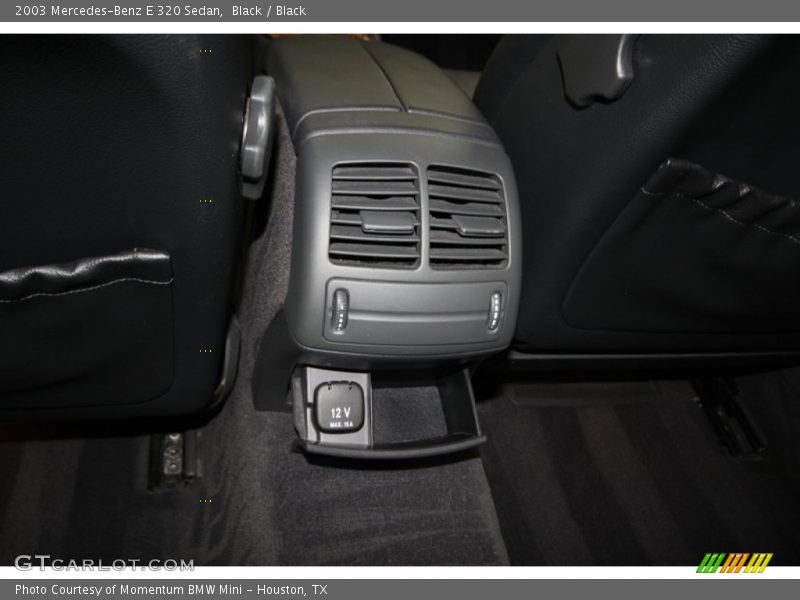 Black / Black 2003 Mercedes-Benz E 320 Sedan