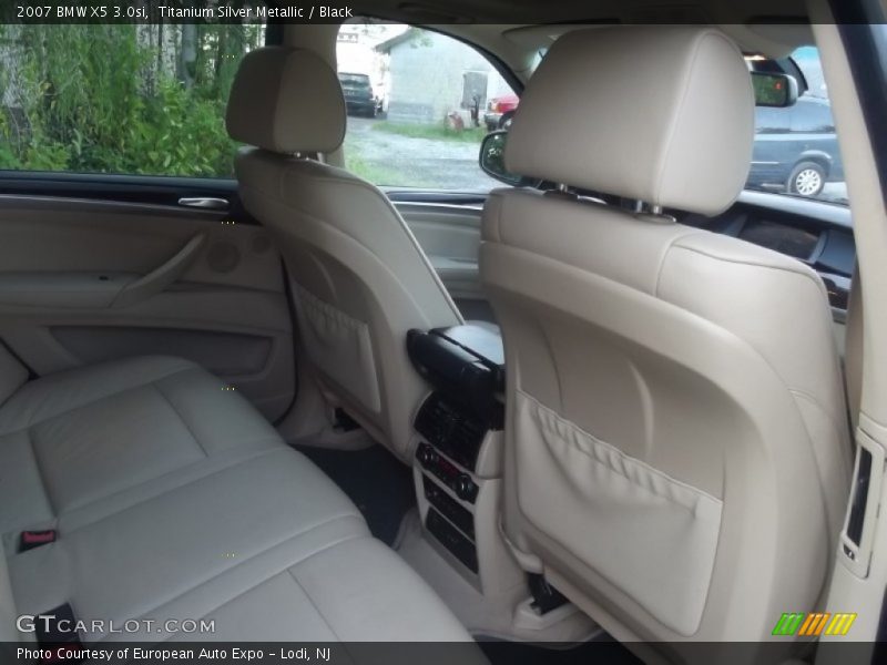 Titanium Silver Metallic / Black 2007 BMW X5 3.0si