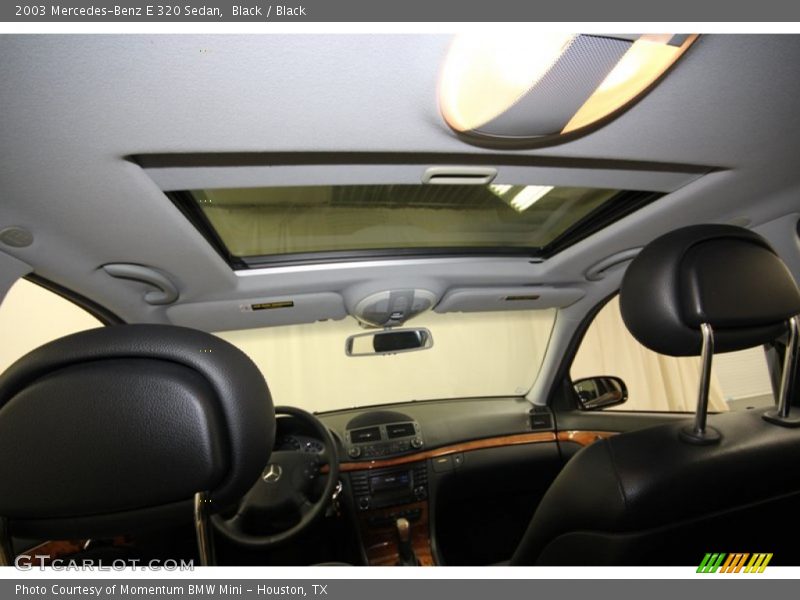 Black / Black 2003 Mercedes-Benz E 320 Sedan