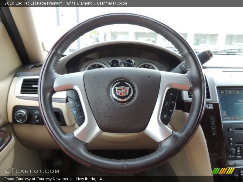 White Diamond / Cashmere/Cocoa 2010 Cadillac Escalade Premium