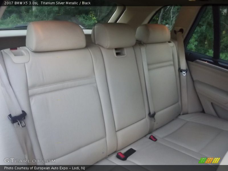 Titanium Silver Metallic / Black 2007 BMW X5 3.0si