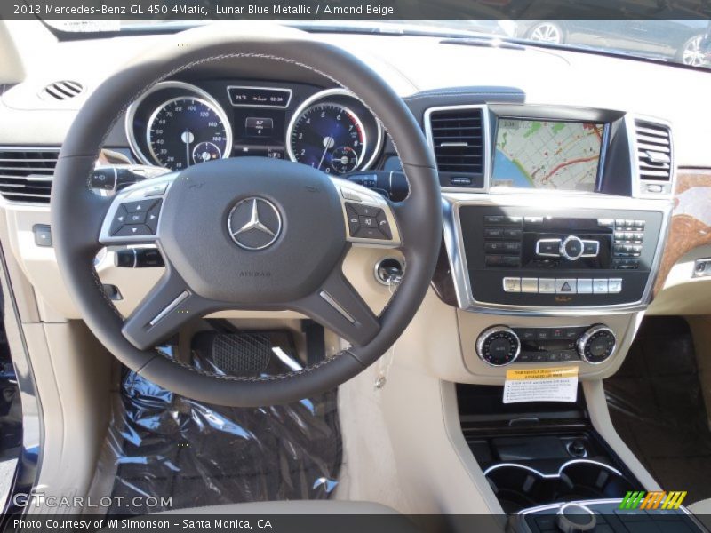 Lunar Blue Metallic / Almond Beige 2013 Mercedes-Benz GL 450 4Matic