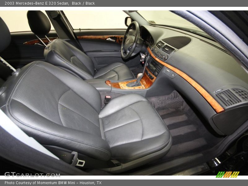 Black / Black 2003 Mercedes-Benz E 320 Sedan