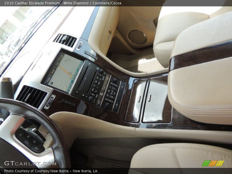 White Diamond / Cashmere/Cocoa 2010 Cadillac Escalade Premium