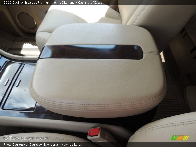 White Diamond / Cashmere/Cocoa 2010 Cadillac Escalade Premium
