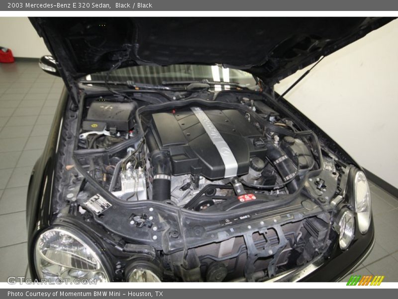 Black / Black 2003 Mercedes-Benz E 320 Sedan