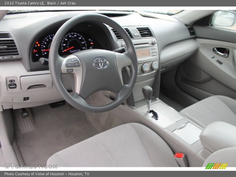 Black / Ash Gray 2010 Toyota Camry LE