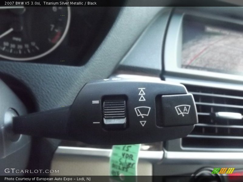 Titanium Silver Metallic / Black 2007 BMW X5 3.0si