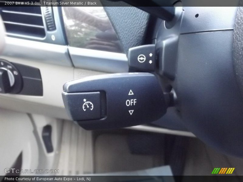 Titanium Silver Metallic / Black 2007 BMW X5 3.0si