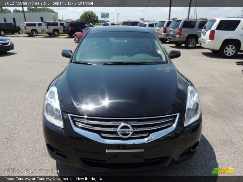 Super Black / Charcoal 2012 Nissan Altima 2.5 S