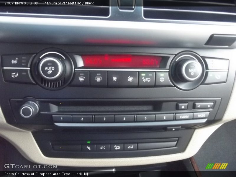 Titanium Silver Metallic / Black 2007 BMW X5 3.0si