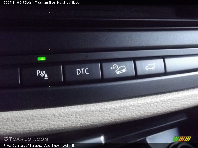 Titanium Silver Metallic / Black 2007 BMW X5 3.0si