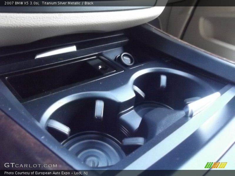 Titanium Silver Metallic / Black 2007 BMW X5 3.0si
