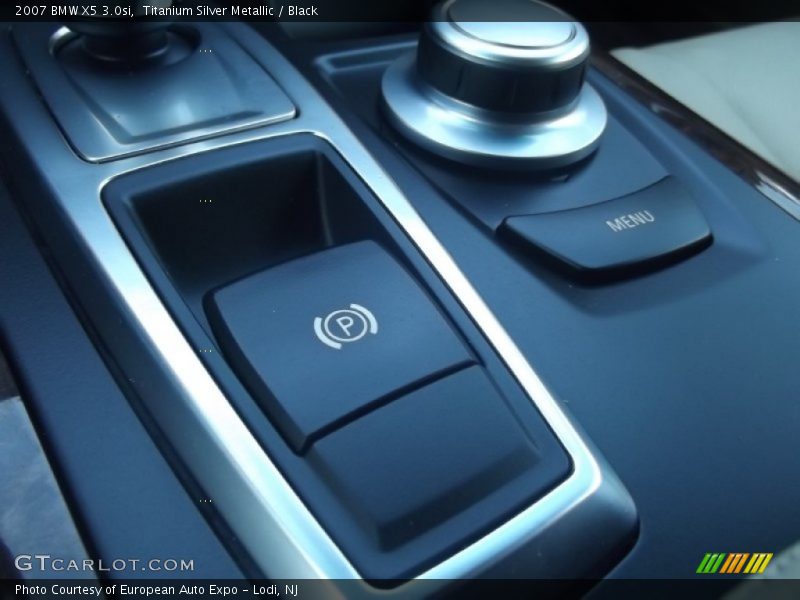 Titanium Silver Metallic / Black 2007 BMW X5 3.0si