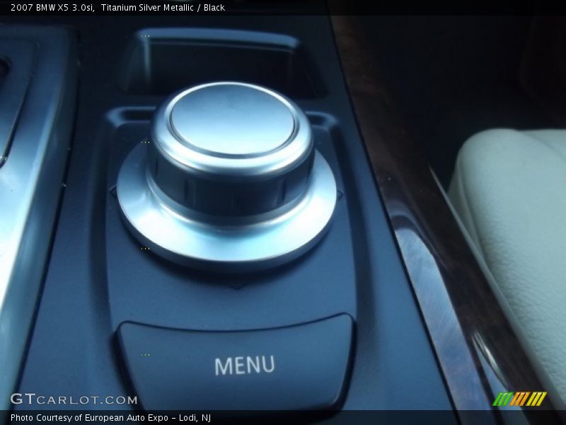Titanium Silver Metallic / Black 2007 BMW X5 3.0si