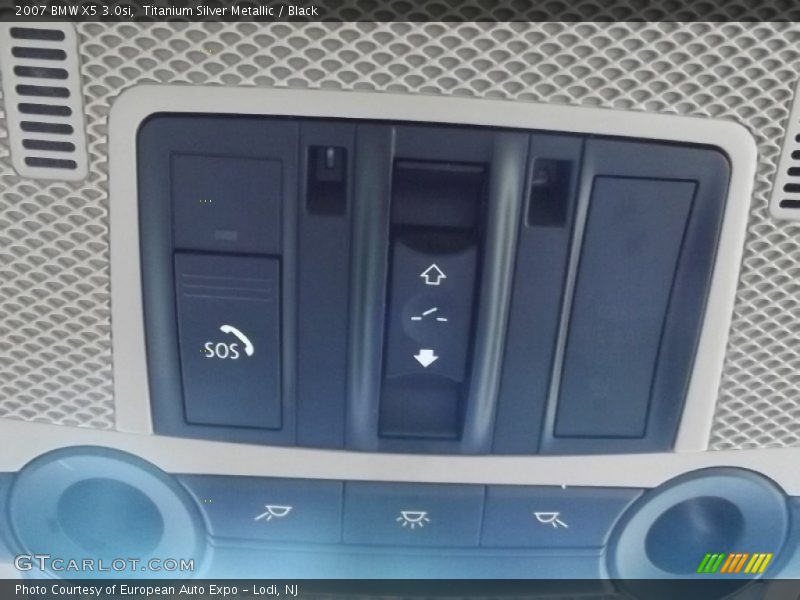 Titanium Silver Metallic / Black 2007 BMW X5 3.0si