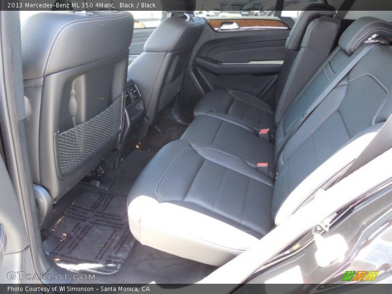 Black / Black 2013 Mercedes-Benz ML 350 4Matic