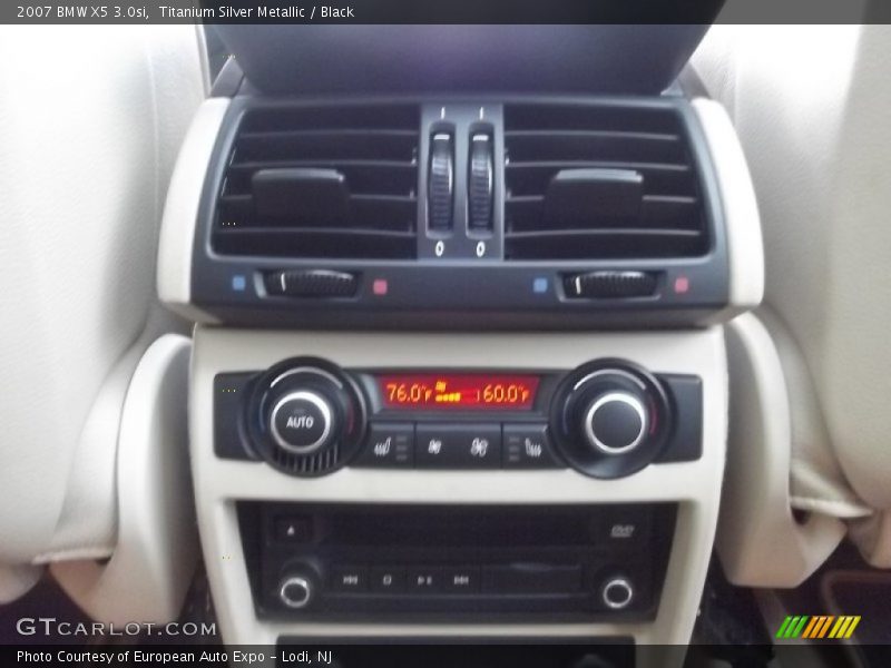 Titanium Silver Metallic / Black 2007 BMW X5 3.0si