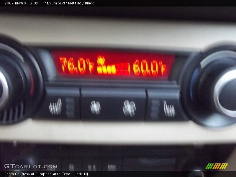 Titanium Silver Metallic / Black 2007 BMW X5 3.0si