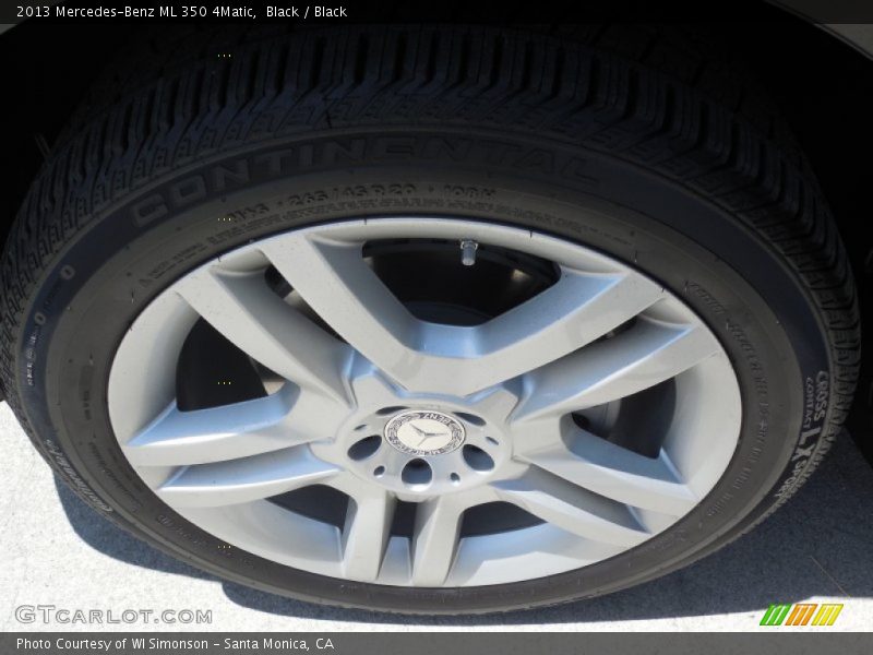 Black / Black 2013 Mercedes-Benz ML 350 4Matic