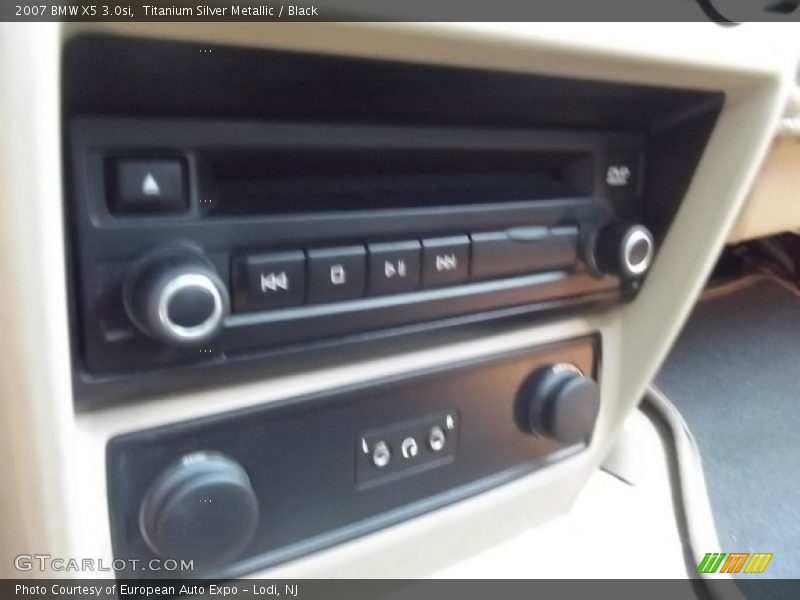 Titanium Silver Metallic / Black 2007 BMW X5 3.0si