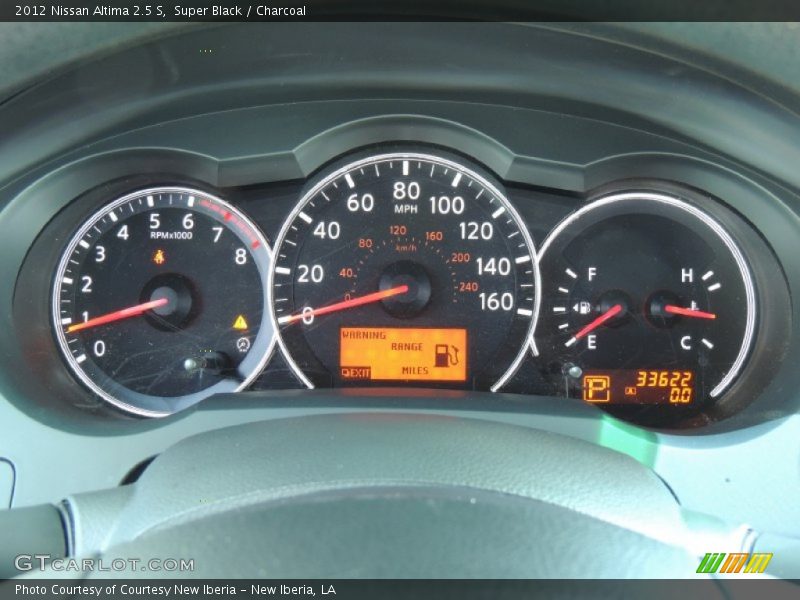 Super Black / Charcoal 2012 Nissan Altima 2.5 S