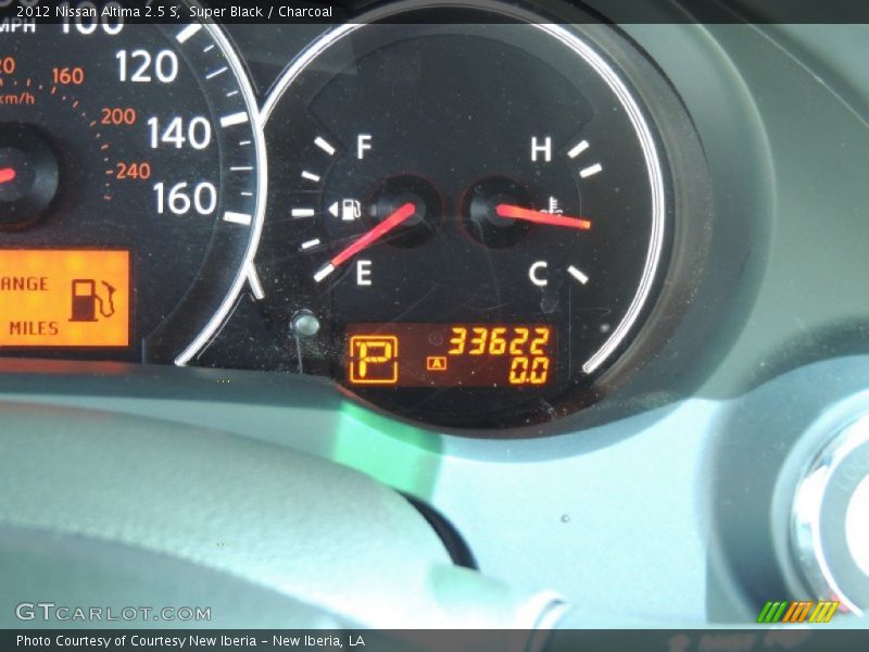 Super Black / Charcoal 2012 Nissan Altima 2.5 S